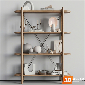 Decorative cabinet Skp Files